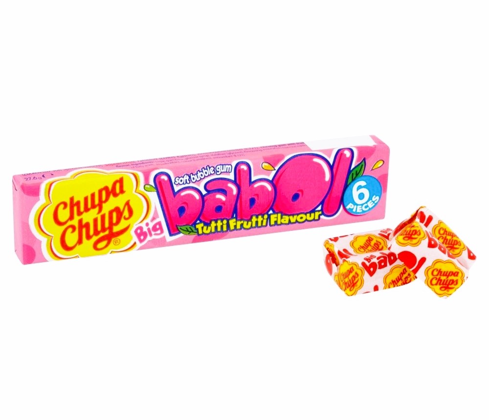 Chupa Chups Big Babol - gomma da masticare deliziosamente profumata e –