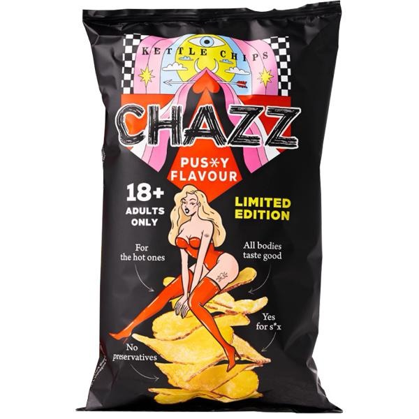 Chazz Kettle Chips Pus*y Flavour Edizione Limitata