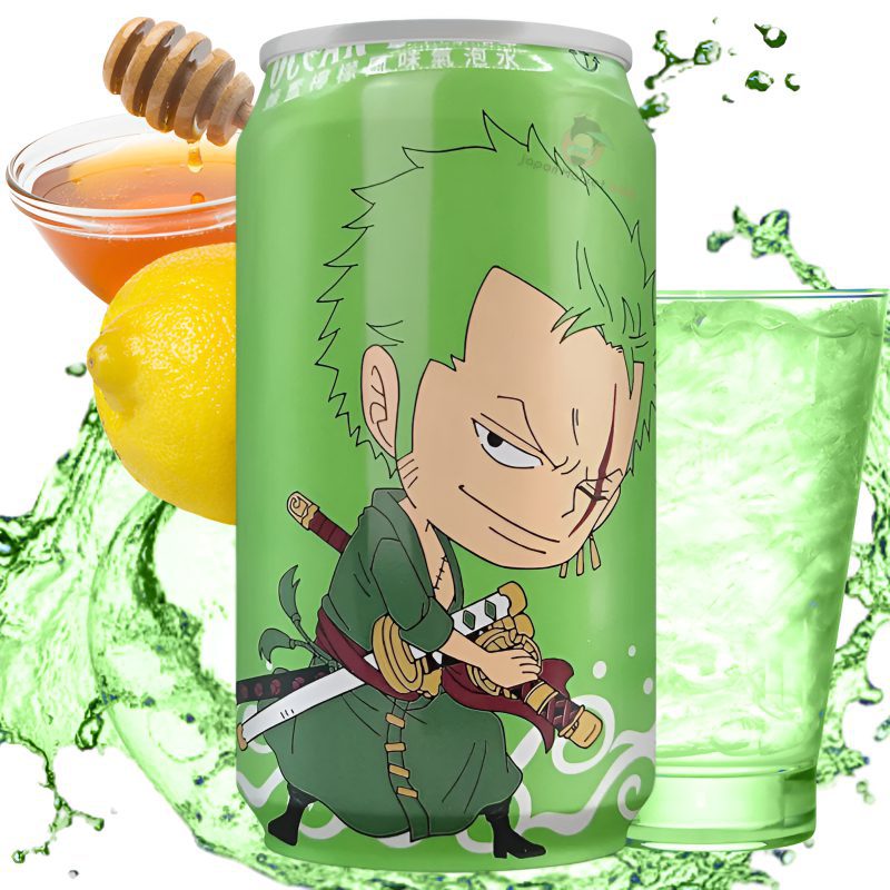 Ocean Bomb One Piece Zoro Bibita al Limone e Miele Edizione Limitata