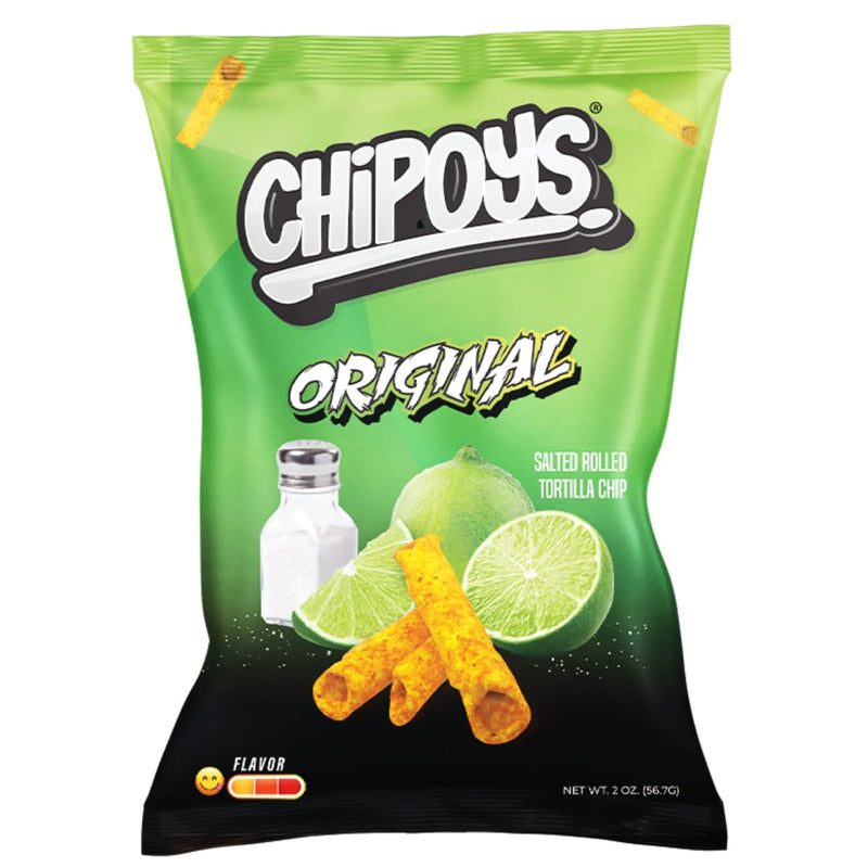 Chipoys Rolled Chips Original Sale e Lime