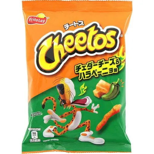 Cheetos Crunchy Jalapeño Giapponesi