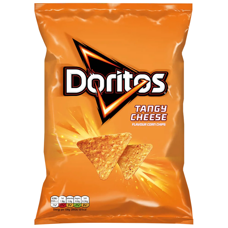 Doritos Tangy Cheese Tortillas al Formaggio 70g