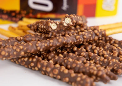 Lotte Pepero Crunchy Biscotti al Cioccolato con Granella Croccante