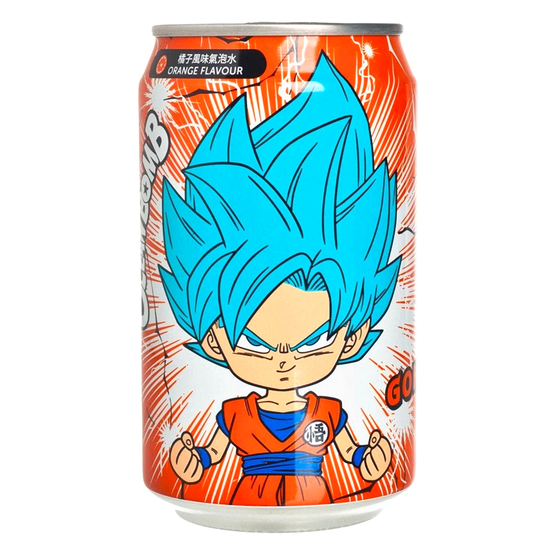 Dragon Ball Ocean Bomb Goku Super Saiyan Blu Acqua Frizzante all’Arancia