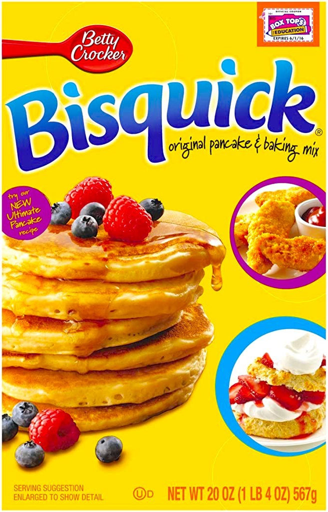 Comprare Betty Crocker preparato per Pancakes Bisquick - Cibo USA