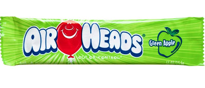 AIRHEADS CARAMELLA GOMMOSA ALLA MELA VERDE - America & USA, America / Dolci e biscotti, Stati Uniti, Tutto il cibo, Tutto il cibo / Dolci golosi - airheads-caramella-gommosa-alla-mela-verde - EATinerando.net