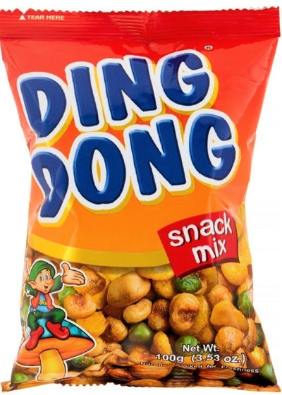 Ding Dong Snack Mix con Mais Legumi e Arachidi - Filippine, Oriente & Giappone, Oriente / Snack salati e patatine, Tutto il cibo, Tutto il cibo / Snack salati, Vegan - ding-dong-snack-mix-con-mais-legumi-e-arachidi - EATinerando.net