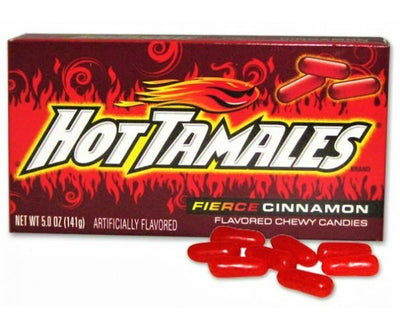 Hot Tamales Fierce Caramelle Piccanti alla Cannella - America & USA, America / Dolci e biscotti, Senza glutine, Stati Uniti, Tutto il cibo, Tutto il cibo / Dolci golosi - hot-tamales-fierce-caramelle-piccanti-alla-cannella - EATinerando.net