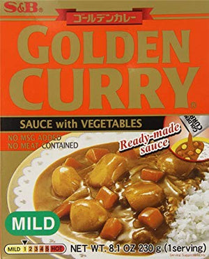 S&B Salsa Curry Giapponese Leggermente Piccante con Verdure – EATinerando