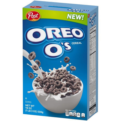 CEREALI OREO O'S - America & USA, America / Dolci e biscotti, Stati Uniti, Tutto il cibo, Tutto il cibo / Dolci golosi - cereali-oreo-os - EATinerando.net