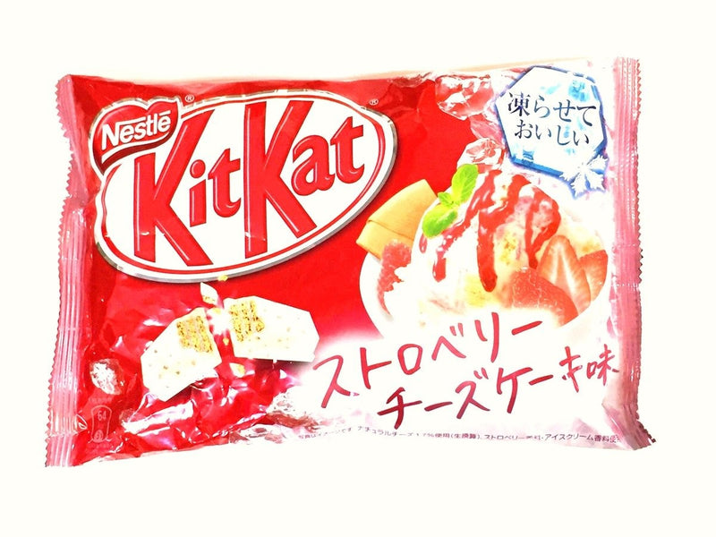 KITKAT GUSTO CHEESECAKE ALLA FRAGOLA - Cioccolata, Giappone, Oriente & Giappone, Oriente / Dolci orientali, Tutto il cibo, Tutto il cibo / Dolci golosi - kitkat-gusto-cheesecake-alla-fragola - EATinerando.net